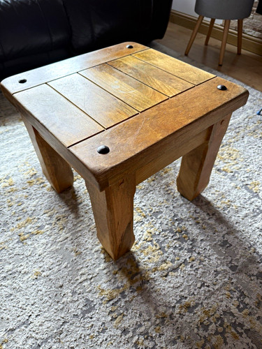 Square solid wood coffee - wood,