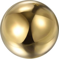 sourcing map Gold Gazing Ball