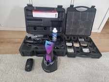 Andis Pulse ZR II Dog Grooming Bundle Cordless Clippers Rare with Blades ect