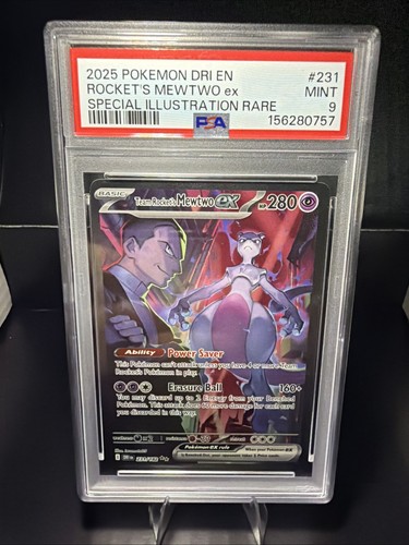 Psa team rocket mewtwo ex - 9, rocket's