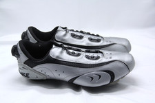 Lake CX170 Cycling Shoes Mens EU 46 US 12 Wide Silver Gray 3 Bolt BOA Lacing