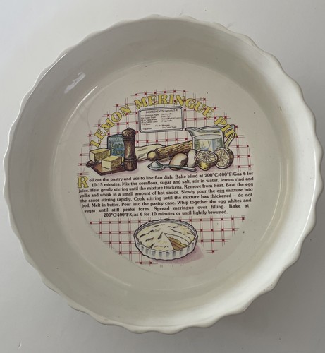 Vintage ceramic lemon - ceramic, meringue