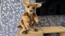 Charlie Bears Bouncer And Skip Kangaroo Set with tags - FREE POSTAGE