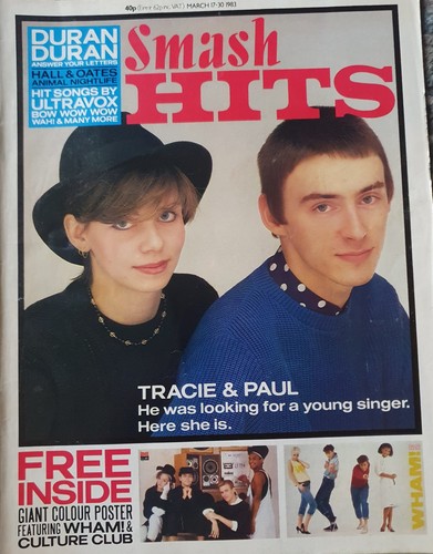 Smash hits magazine 1983 march - smash,