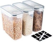 Set of 3 Cereal Storage