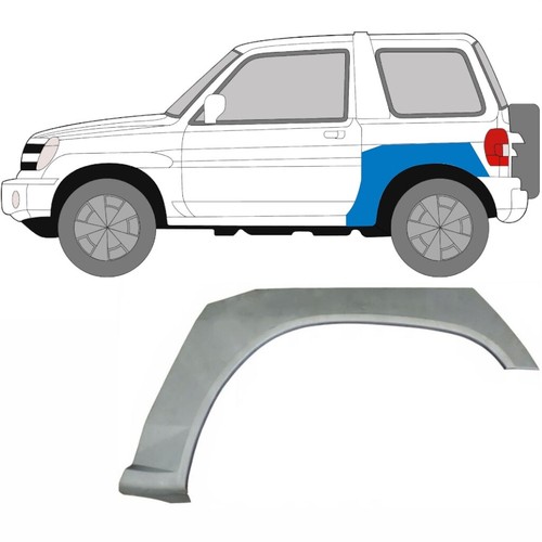 Mitsubishi pajero pinin - pinin, 3d