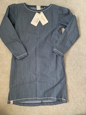 Albababy Girls Dress Bnwt 134 Denim 8-9 Years