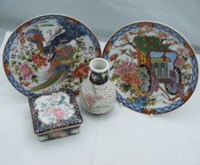Imari porcelain mixed