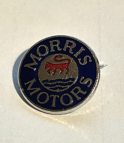 Morris motor vintage badge - motor's,