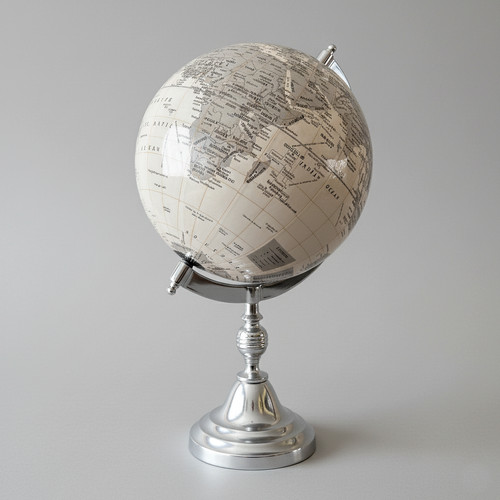 Decorative world desk globe - world,