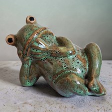 Ceramic Frog Past Times