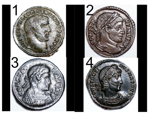 Roman constantine coins - 4, i