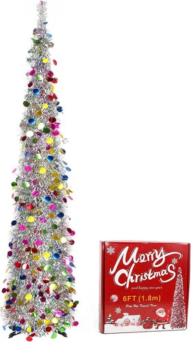 Pop christmas tree - up, 6ft