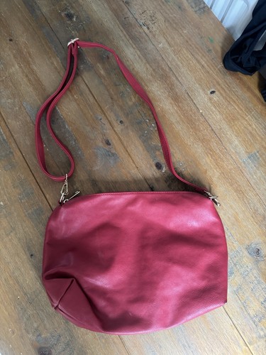 Women red handbag shoulder - red,