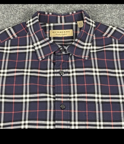 Burberry london plaid - burberry, button