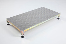 Adjustable Half Step Aluminium Outdoor Indoor Mobility Step Antislip