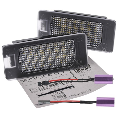Brandt license plate light - plate, led