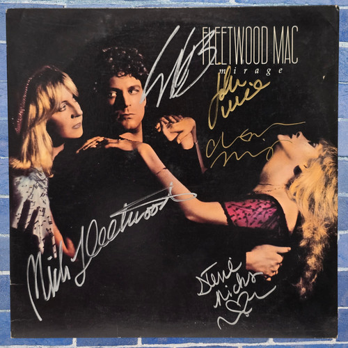 Fleetwood mac signed 5 - signed, lp