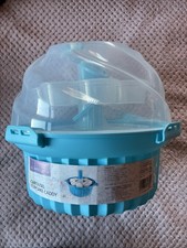 Lakeland ' Carousel Cupcake Caddy ' 3 Rotating Tiers Holds 24 Cupcakes New ***