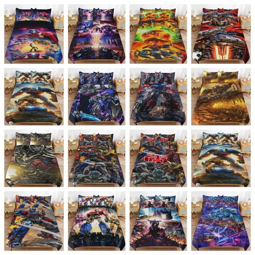 Transforming car robot bedding - car,