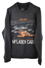 MCLAREN Black Sweatshirt size M Womens Pullover Crewneck Jumper Casual Outdoors