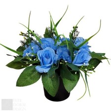 Memorial Grave Cemetery Pots