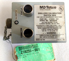 MD TOTCO DRILLERS CALIBRATION SWITCH BOX PART NO: 219255-001