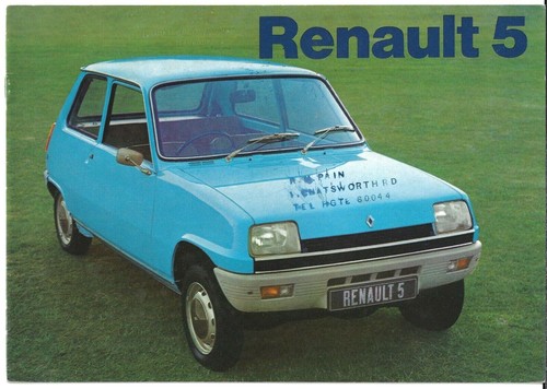 Renault 1973 1974 - renault, 5
