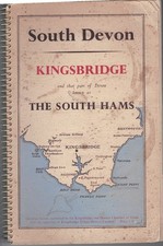 South Devon Kingsbridge The South Hams Guide Holidays map pics hotels ads 1949