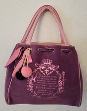 Juicy Couture Velour Tote Bag