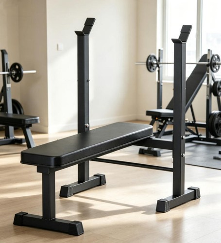 Weight bench set barbell rack - set,