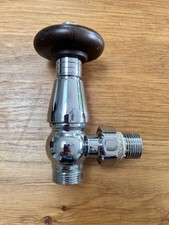 4 Traditional thermostatic radiator valves- Chrome - £25 Each or all 4 for £80