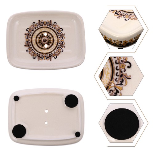 Creative ceramic soap dish - ceramic,