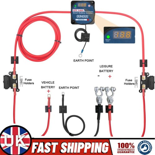 Battery split charge relay - charge,