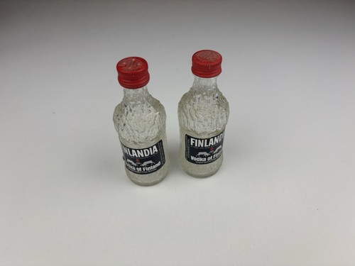 Vintage finlandia vodka bottle - vodka,