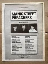 MANIC STREET PREACHERS UK TOUR