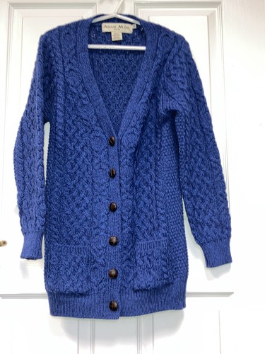 Aran mor blue - aran, 100%