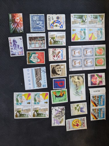 Vintage stamps european - 33,