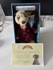 Aleksandr Compare the Meerkat Soft Toy Boxed with Certificate