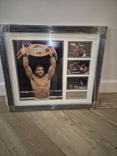 Anthony Joshua Signed Framed Montage/Photo with COA