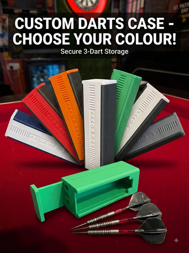Compact darts case hard shell - compact,