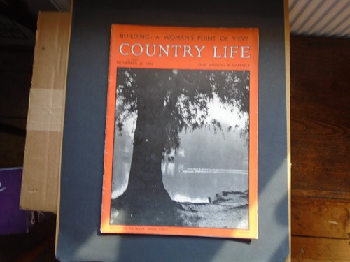 Vintage magazine country life - vintage, magazine: