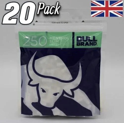 Bull brand menthol filter tips - brand,