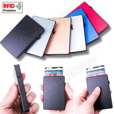 RFID Metal Plastic Card Holder