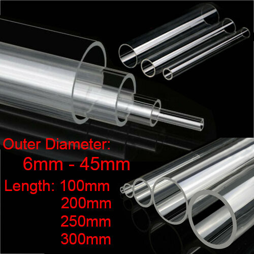 Clear plastic acrylic tube - plastic,