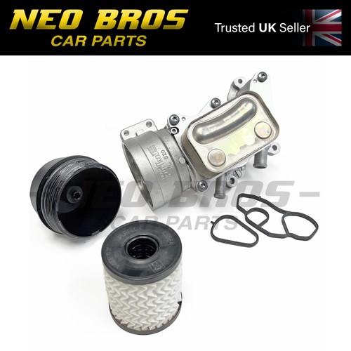 Oil cooler filter housing - oe,
