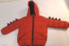 Boys Red Dinosaur Spikes