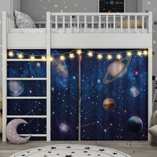 Galaxy Loft Bed Tent Curtain