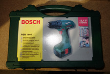 Bosch PSR 1440 Cordless 14.4V Drill screwdriver + Battery + case NO CHARGER