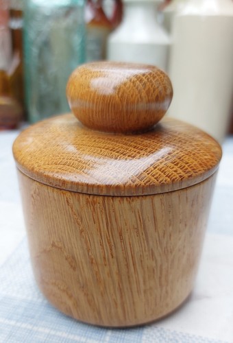 Vintage 1970s small oak - 1970s,